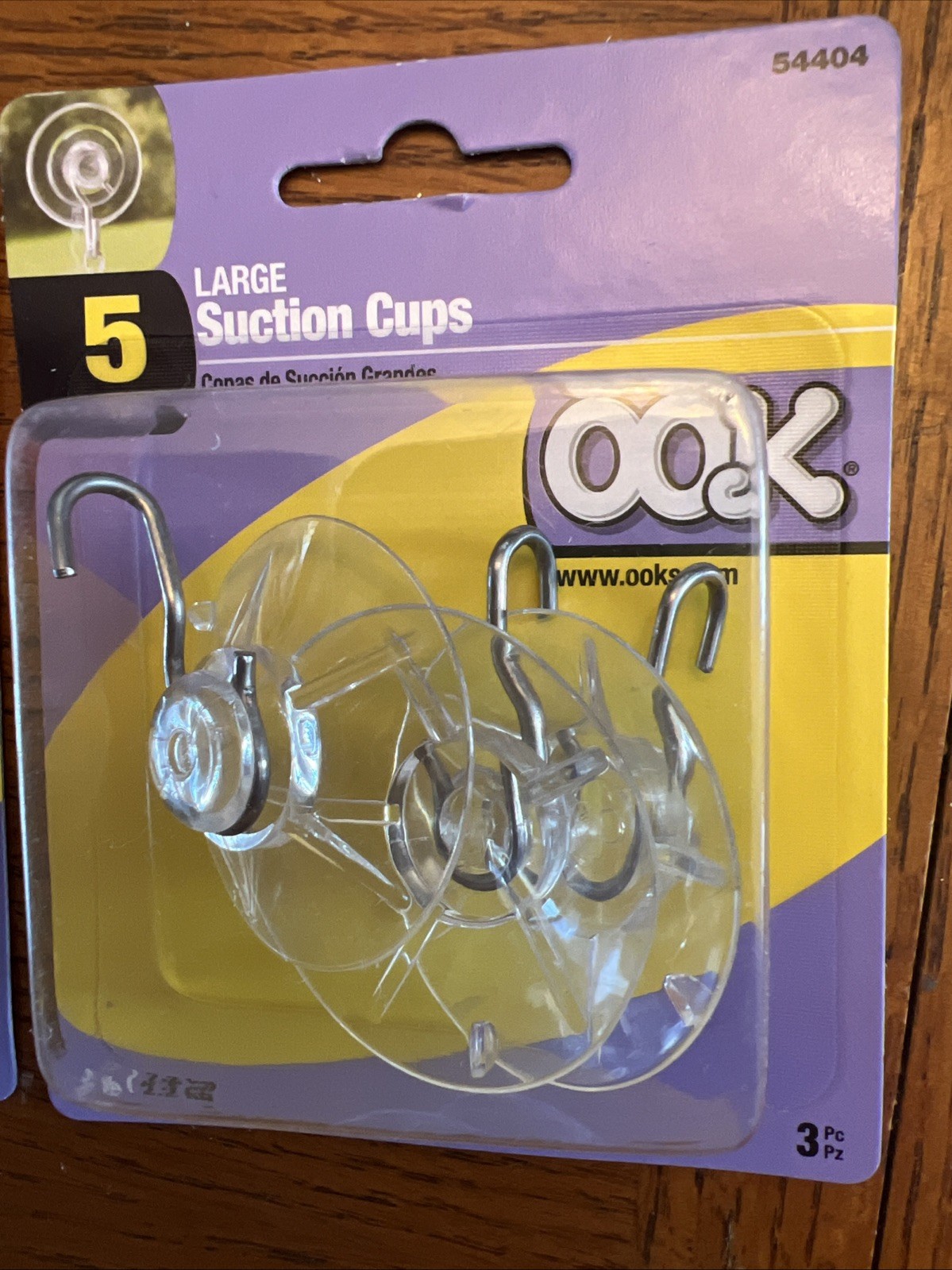 OOK Assorted Suction Cups, 6 Medium & 3 Large, Brand New, Window, Glass, Decor