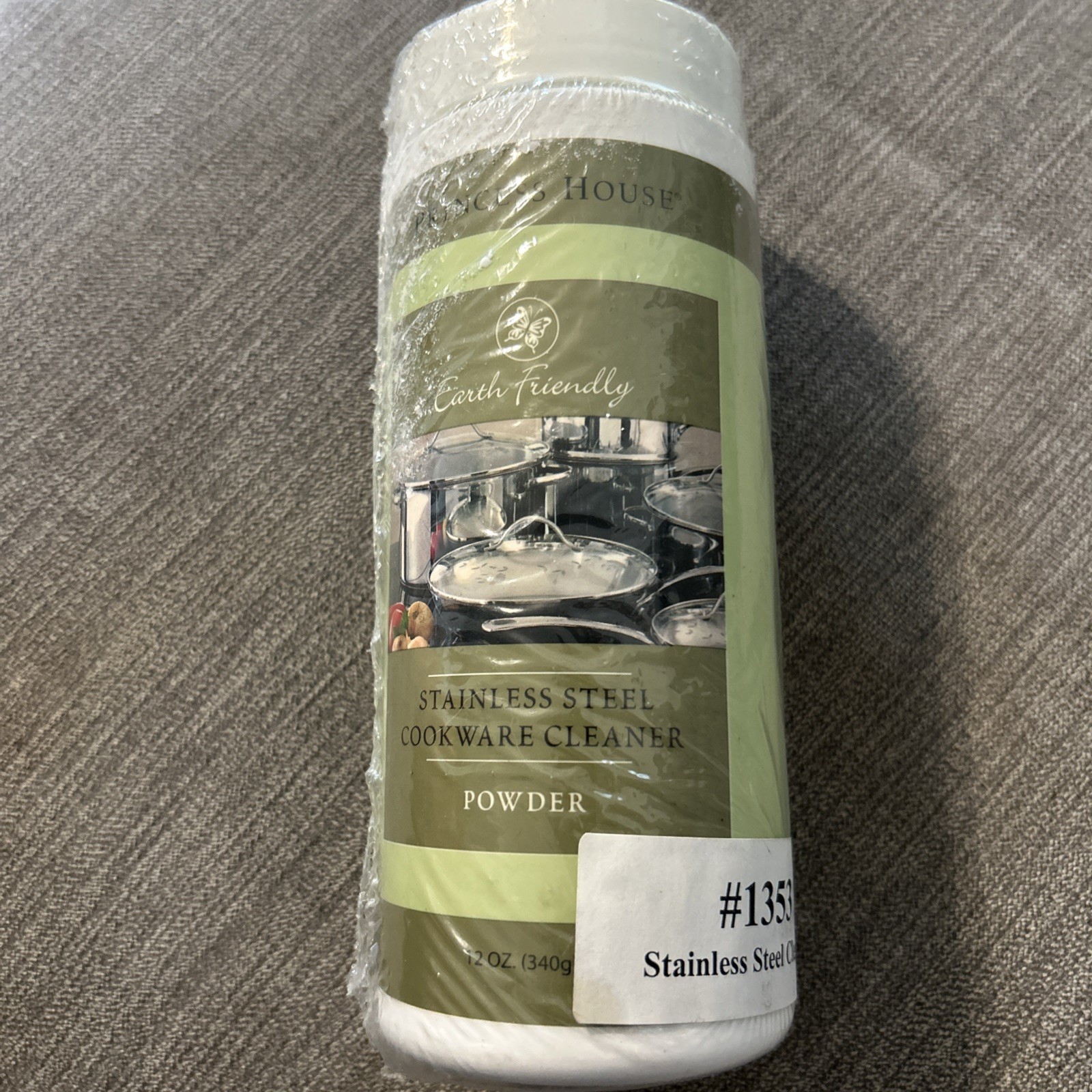 Princess House Stainless Steel Cookware Cleaner Powder 12 oz