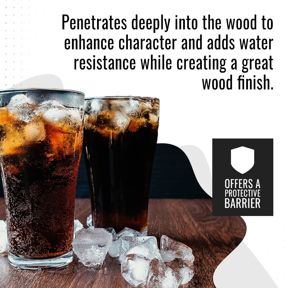 , Pure Tung Oil for Wood Finishing, Cutting Boards, Outdoor Furniture, Butche…