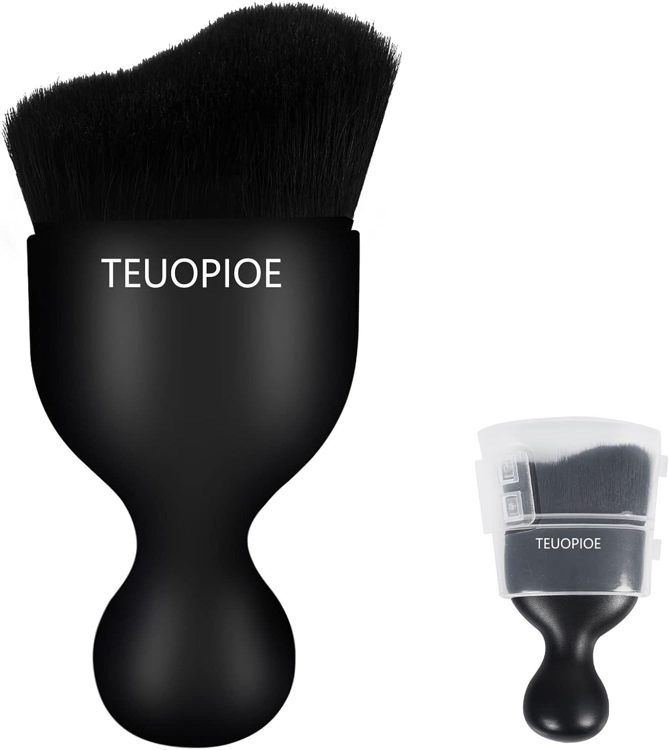 Car Interior Cleaning Brush, Interior Duster, Detailing Brush, Du Color: black