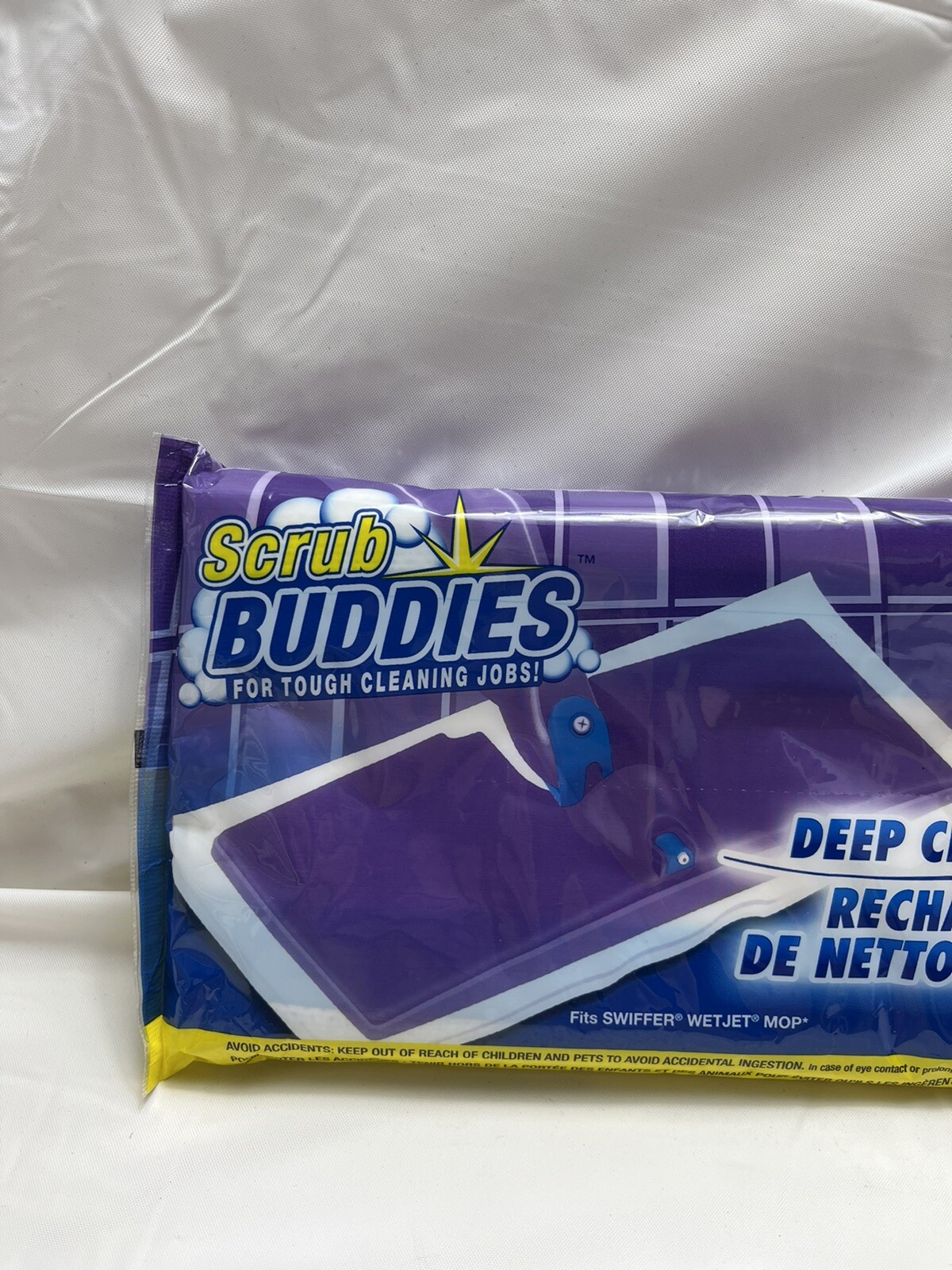 Scrub Buddies Fits Swiffer WetJet Mop 4 pack