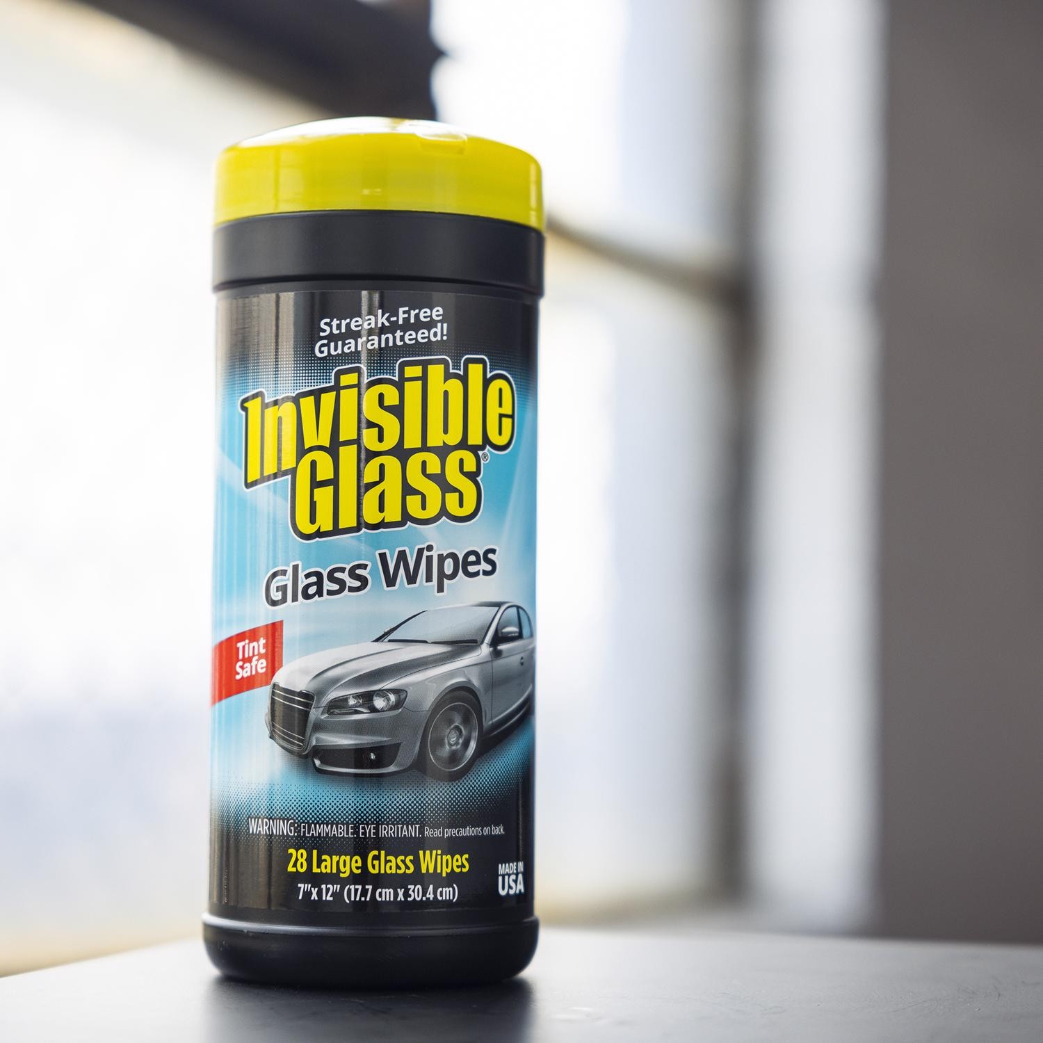 Stoner 90164 Invisible Glass Wipes 7 x 12 in. for Fiberglass & More Surfaces