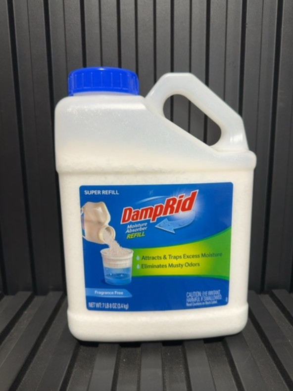 NEW Super Refill DampRid 7.5 lbs. Moisture Absorber Fragrance Free Remove Odors