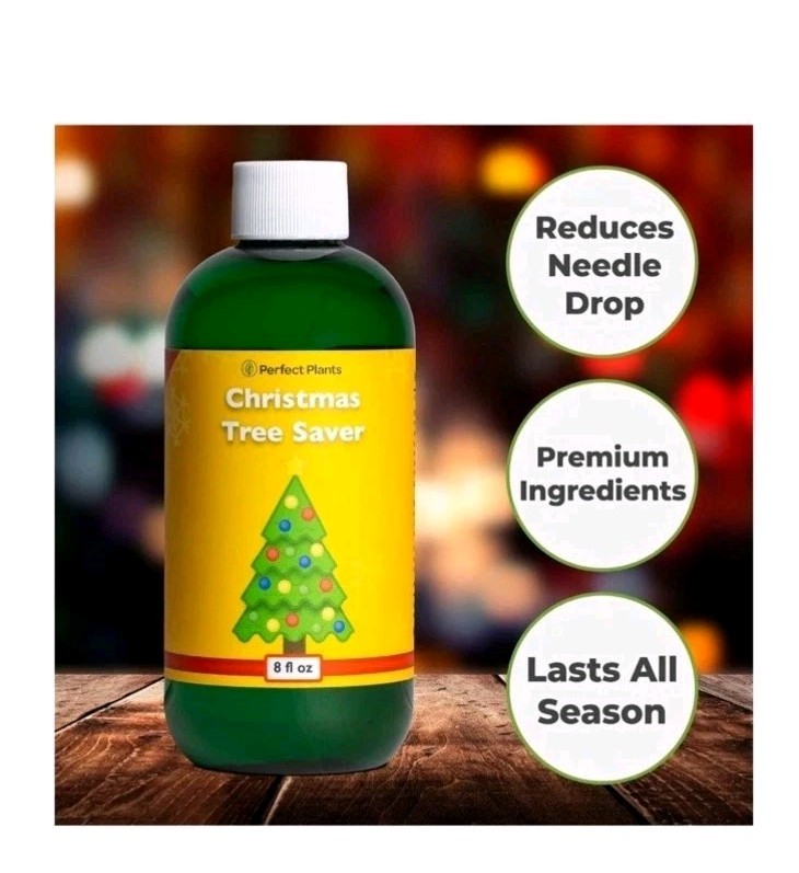Perfect Plants Christmas Tree Saver Liquid Freshener 8 fl oz Reduces-3 Pack Deal
