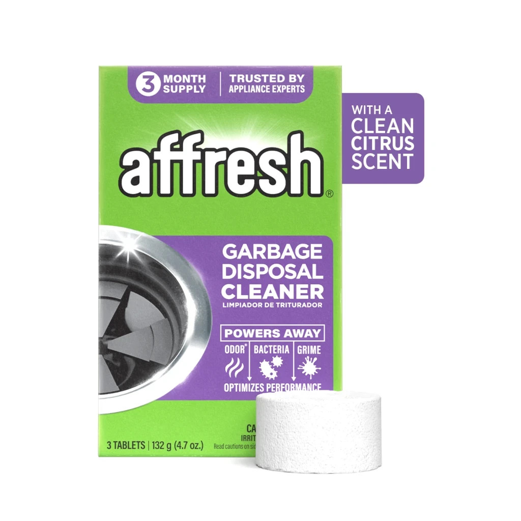 Affresh Disposal Cleaner CITRUS SCENT Tablets 3-Pack NEW 6 Tablets Total