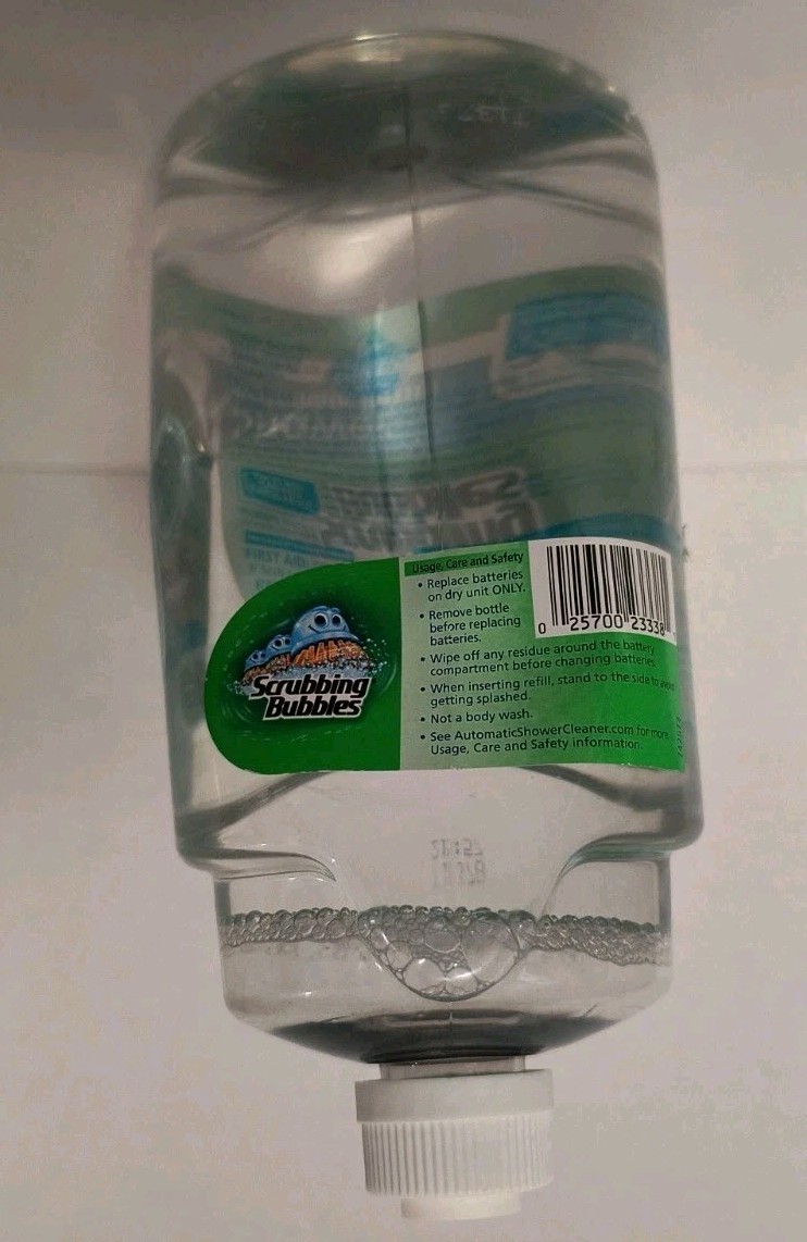 Scrubbing Bubbles Automatic Shower Cleaner Refill Original 34oz Bottle BRAND NEW