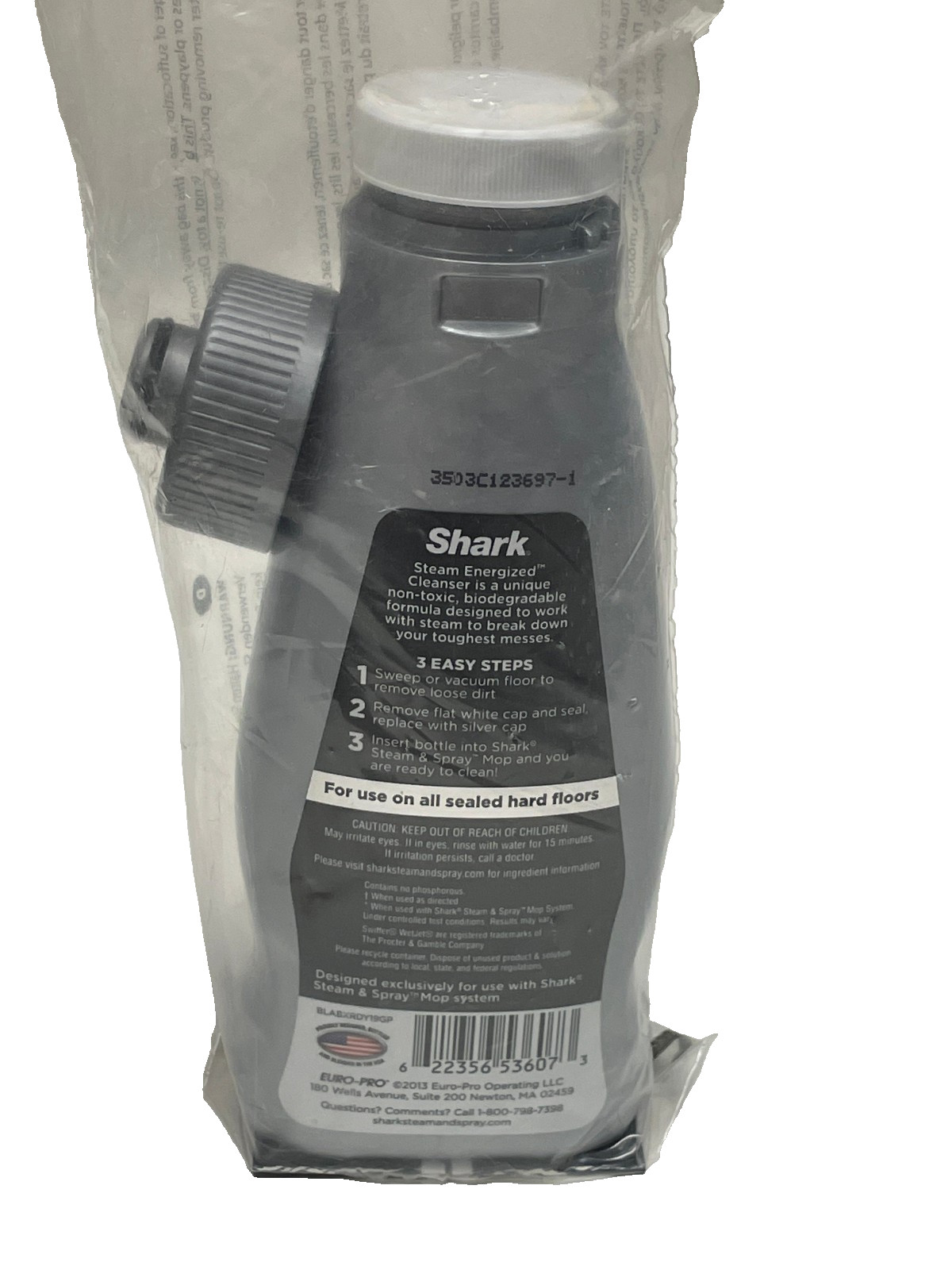 Brand New SHARK Steam Energized Cleanser Multi Floor Waterfall Fresh 20oz