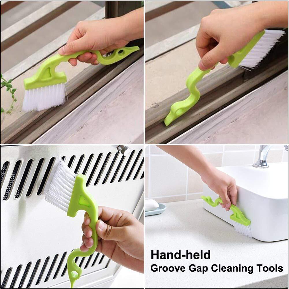 Window Or Sliding Door Track Cleaning Brush Tile Lines Brushwindow Blind Duster