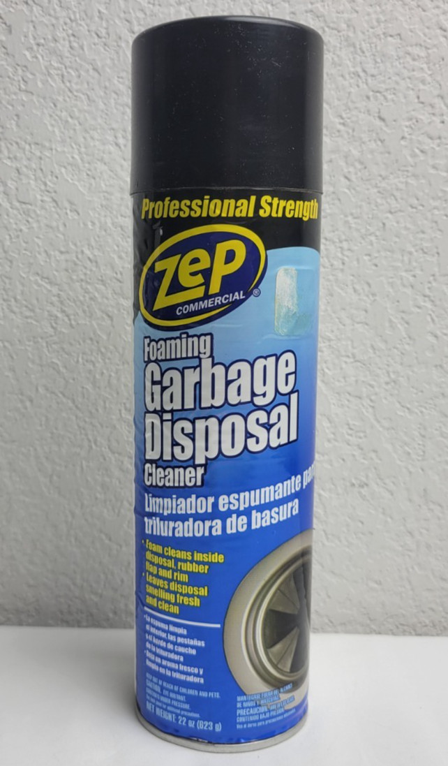 ZEP Foaming Garbage Disposal Cleaner Aerosol Spray – 22 oz.