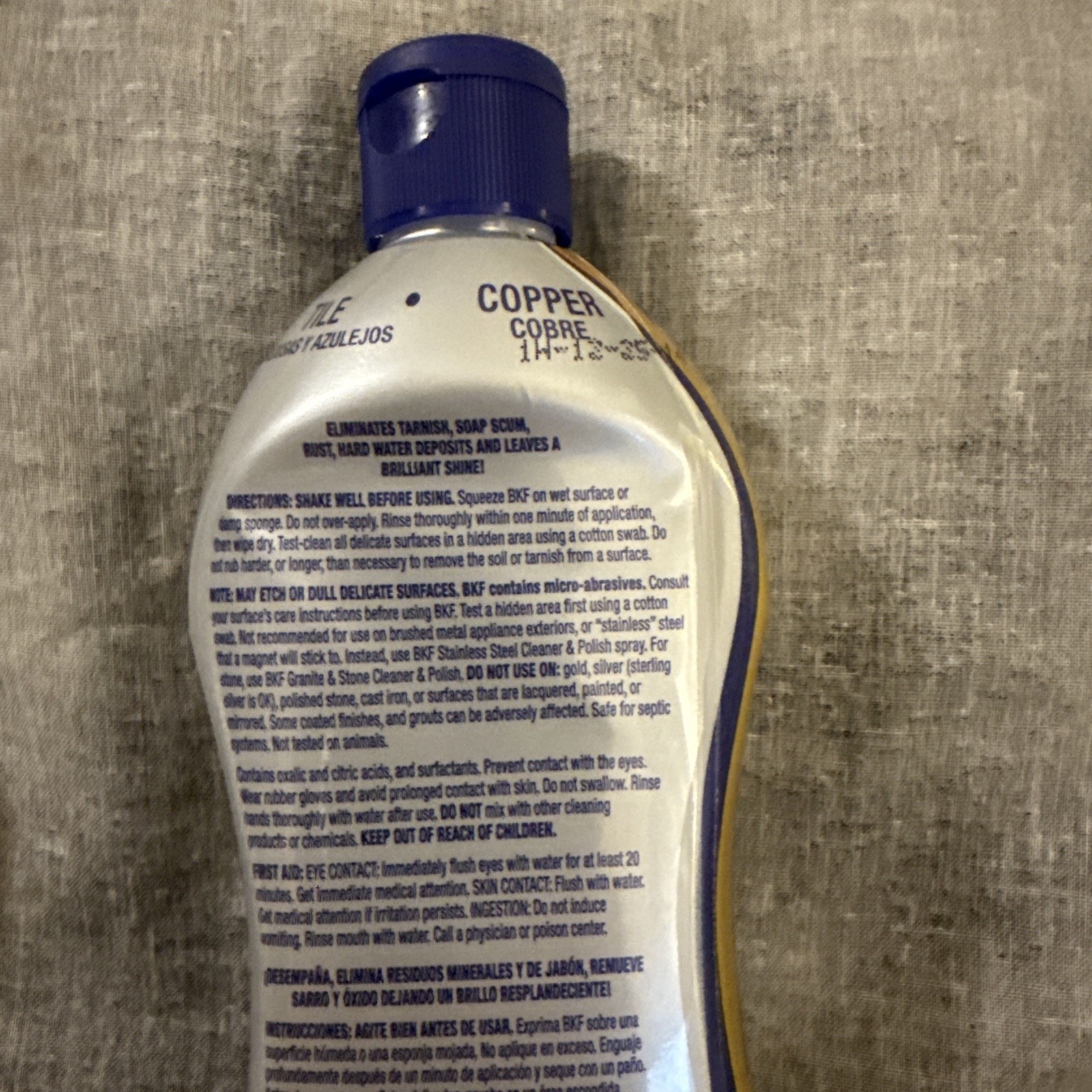 1 Pack, BAR KEEPERS FRIEND SOFT CLEANSER KITCHEN RUST LIME STAINS REMOVER 13oz