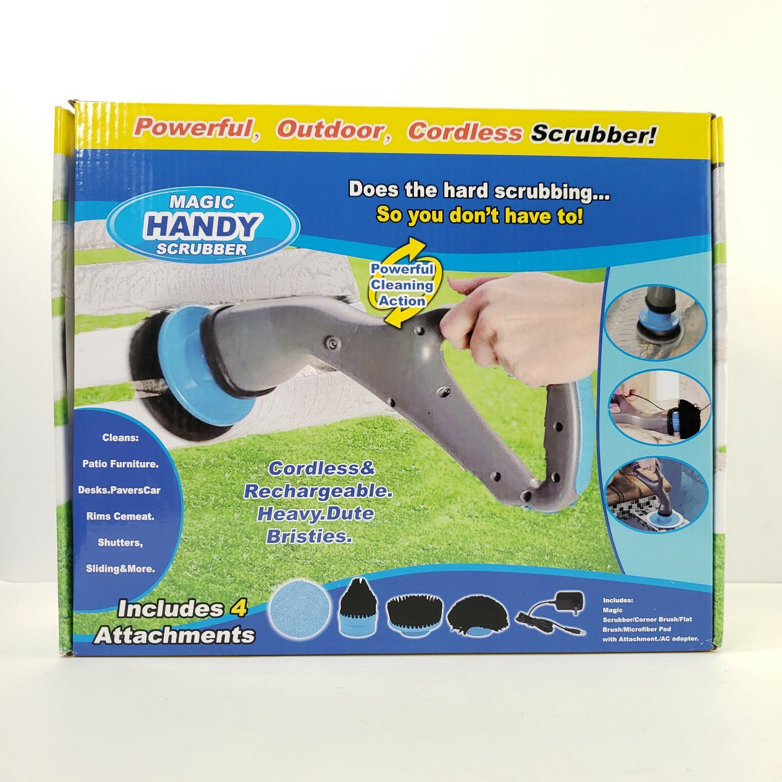 Magic Handy Scrubber Cordless Electric Cleaning Brush