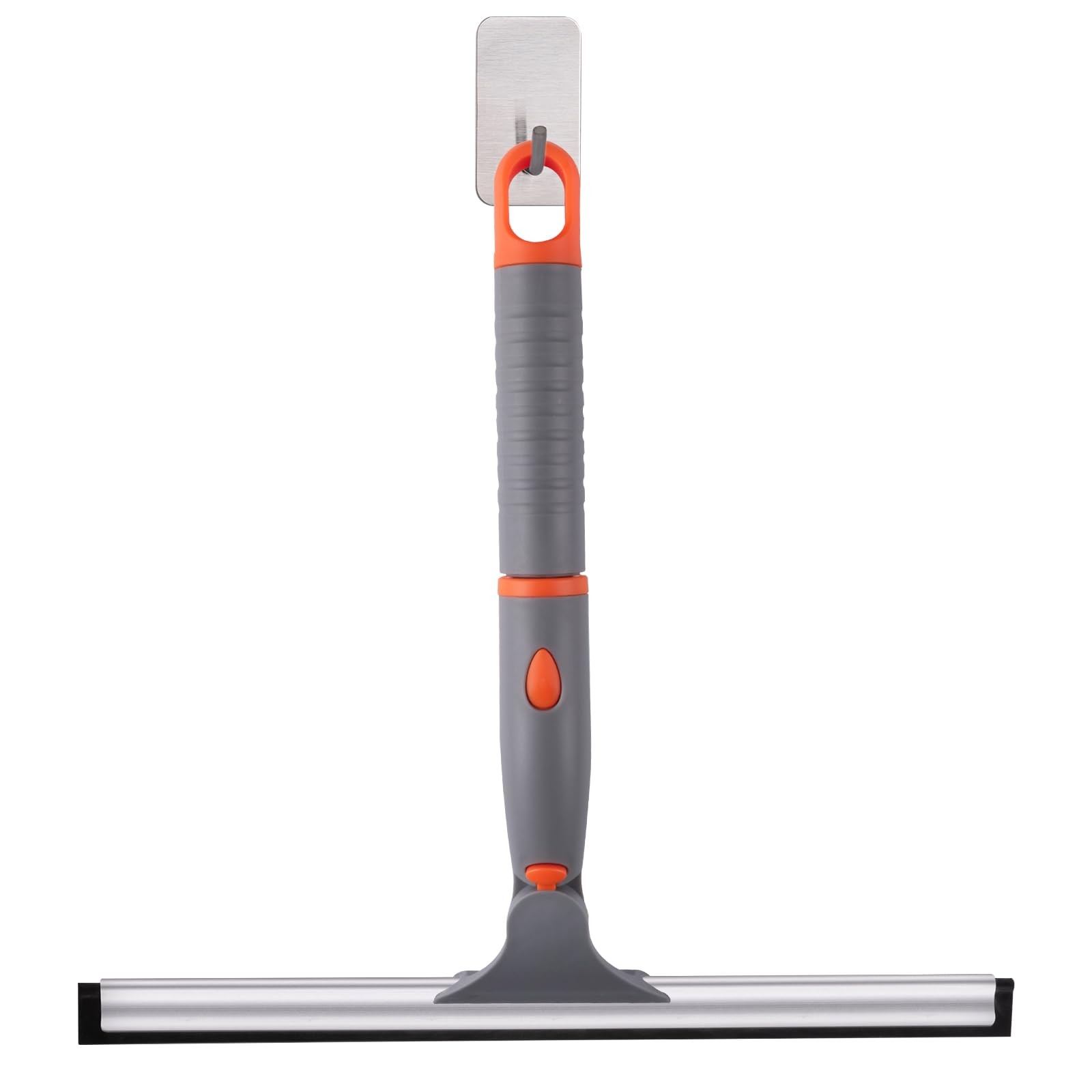 Swivel Shower Squeegee for Glass Doors, All-Purpose Anti-Slip Window Squeegee…