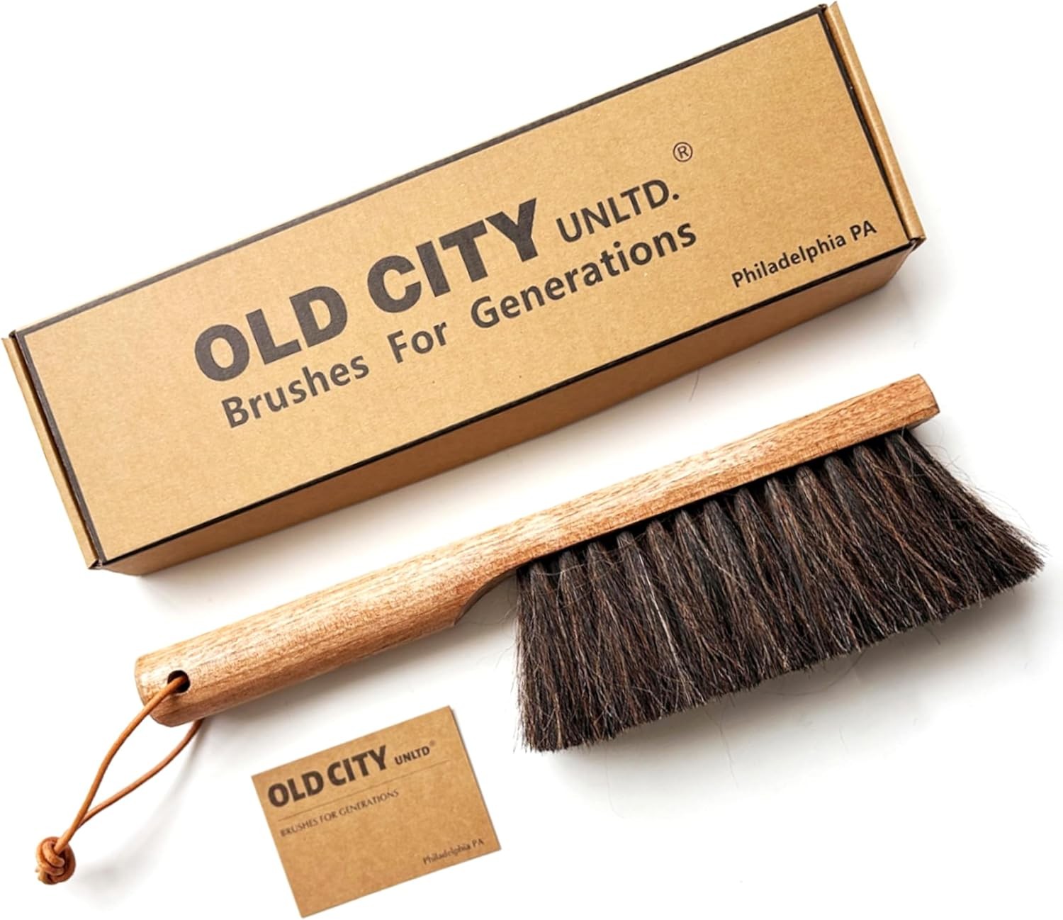 Dustpan Bench Woodworking Brush-USA 13 inch Horsehair Brushes are Used Counter