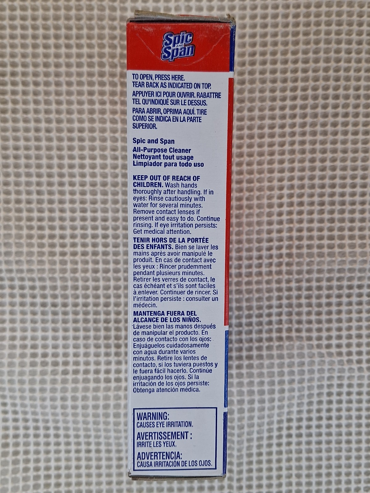 Spic and Span Box All-Purpose Cleaner Powder Concentrate 27oz. P&G Professional