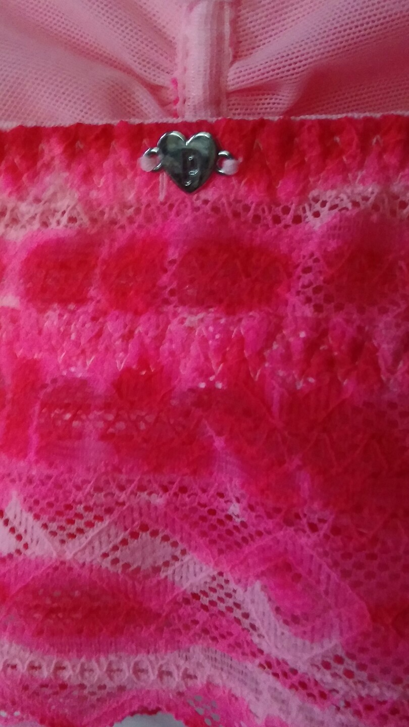 VICTORIA’S SECRET PINK LACE BRALETTE PINK SIZE XS WASH WARM TUMBLE DRY LOW VGC