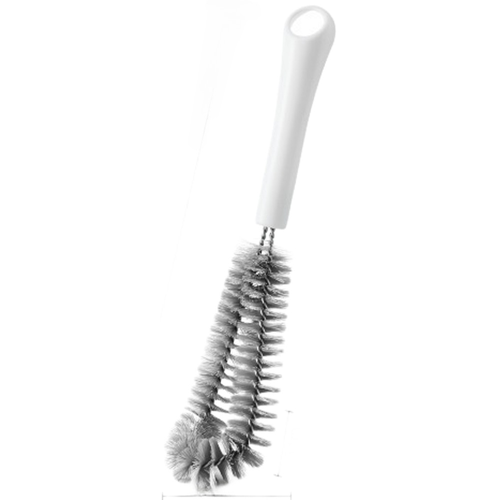 Long Handle Cup Brush L Shape Head for Deep Cleaning of Tumblers and Bottles