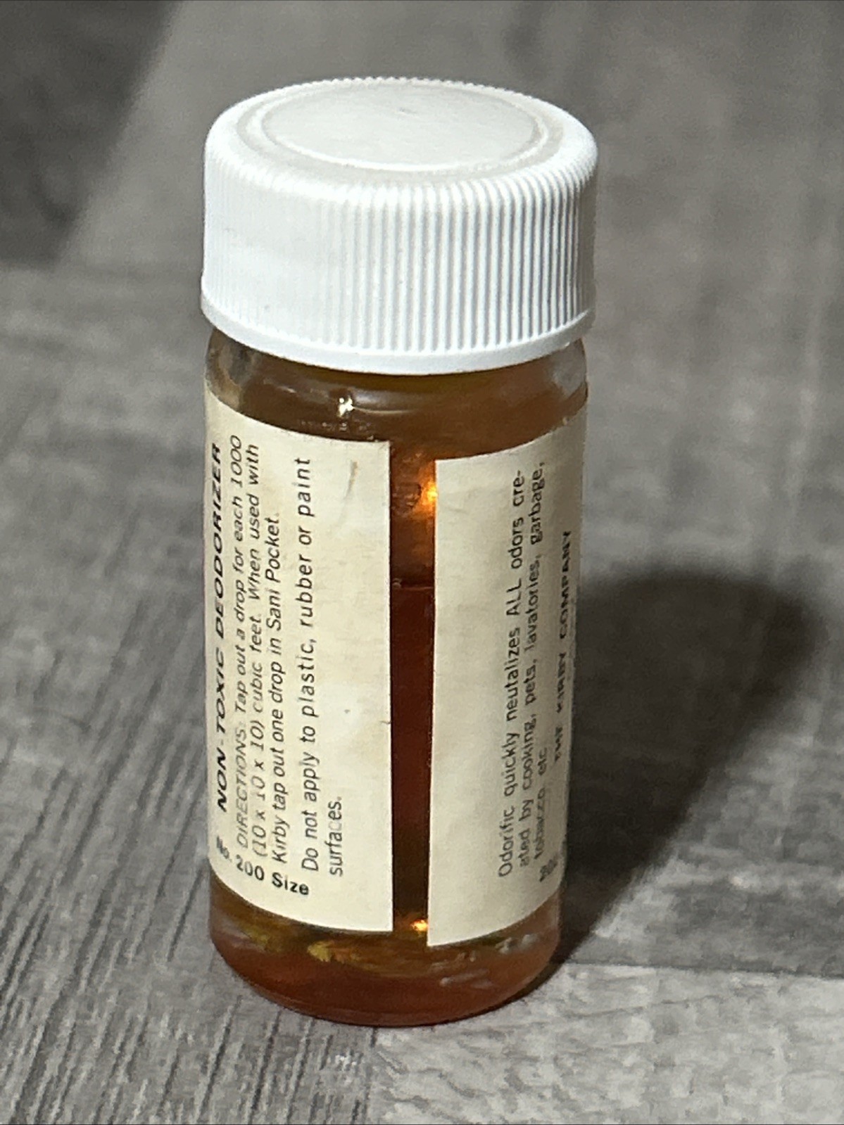 RARE VTG Kirby odorific concentrate all purpose deodorizer Movie Prop W9