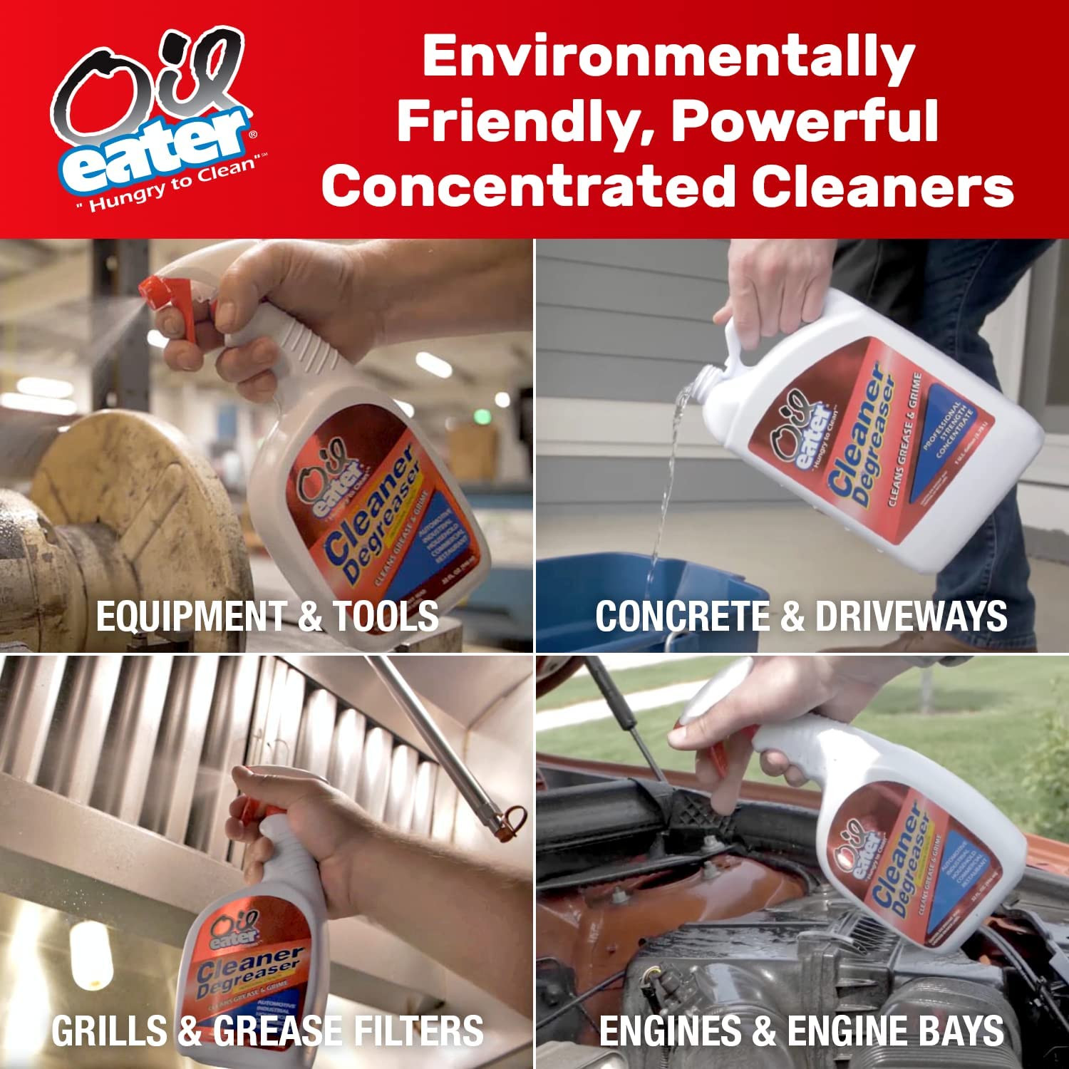 Original 1 Gallon Cleaner, Degreaser – Dissolve Grease Oil and Heavy-Duty Stains