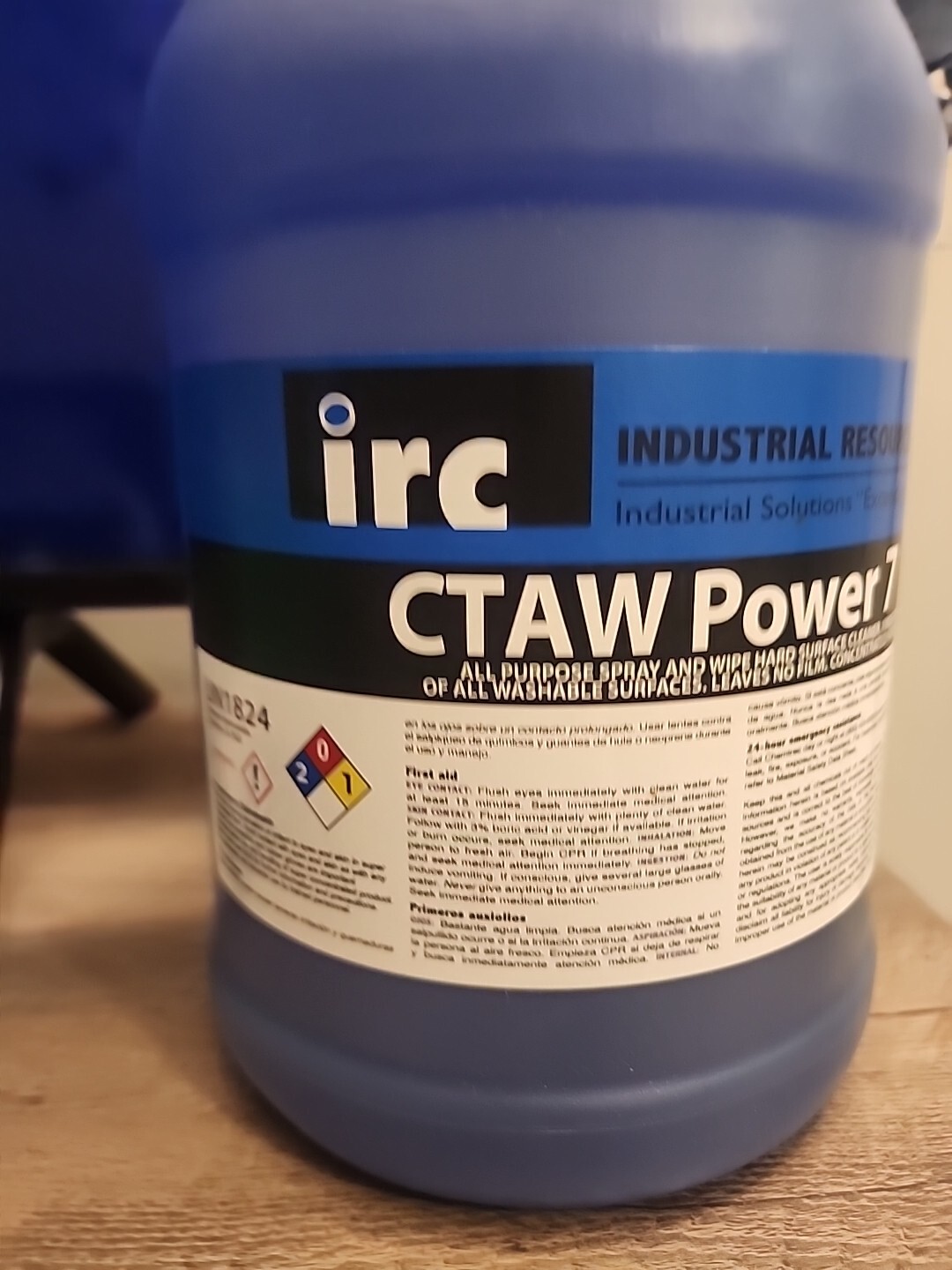 irc CTAW Power 7 507-1 All Purpose Cleaner 1 gallon Pack of 4