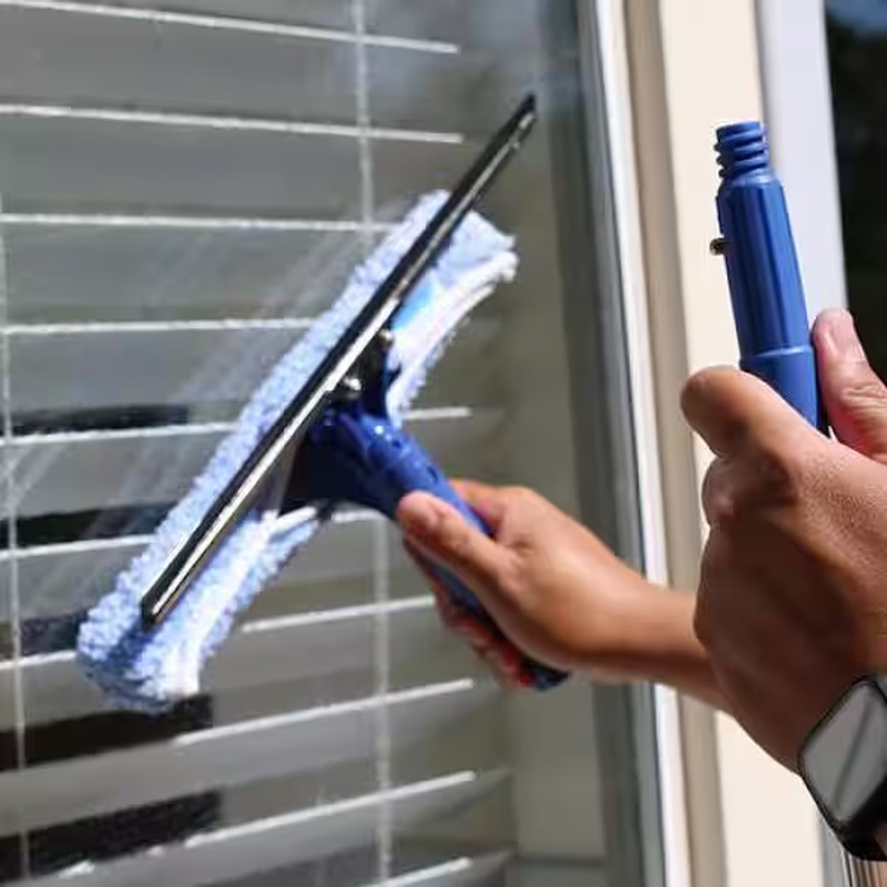 Proseries 14 In. Backflip Squeegee and Washer Scrubber