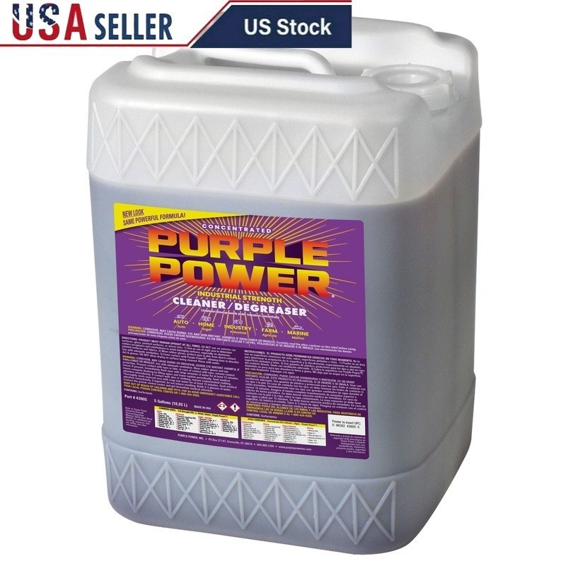 Industrial Strength Degreaser Cleaner Eco-Friendly Multi-Purpose 5 Gallon New