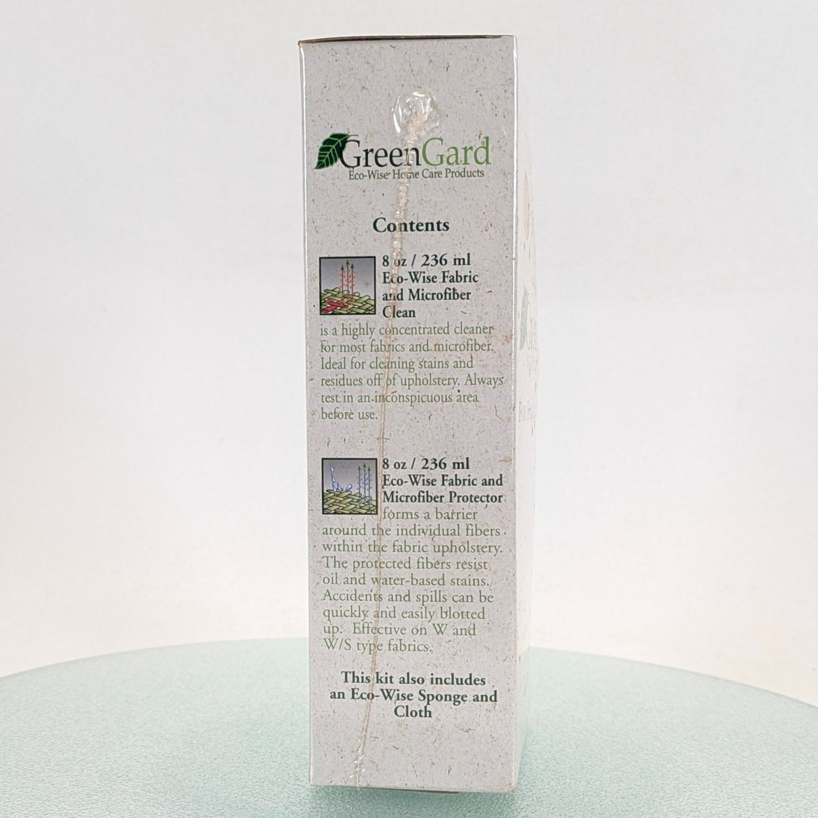 Green Gard Eco-Wise Home Care Furniture Fabric & Microfiber Cleaner NEW
