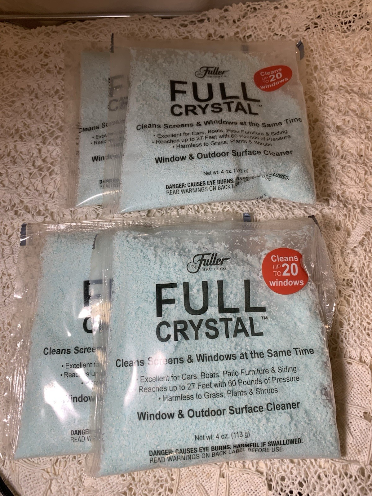 Fuller Full Crystals Refill Kit 4- 4oz