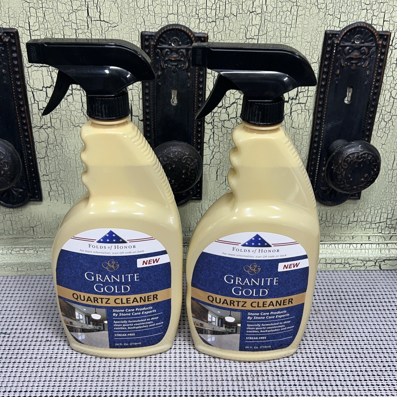 Granite Gold Countertop Polish for Granite, Quartz, Marble & More – 24 oz. 2 Pc.