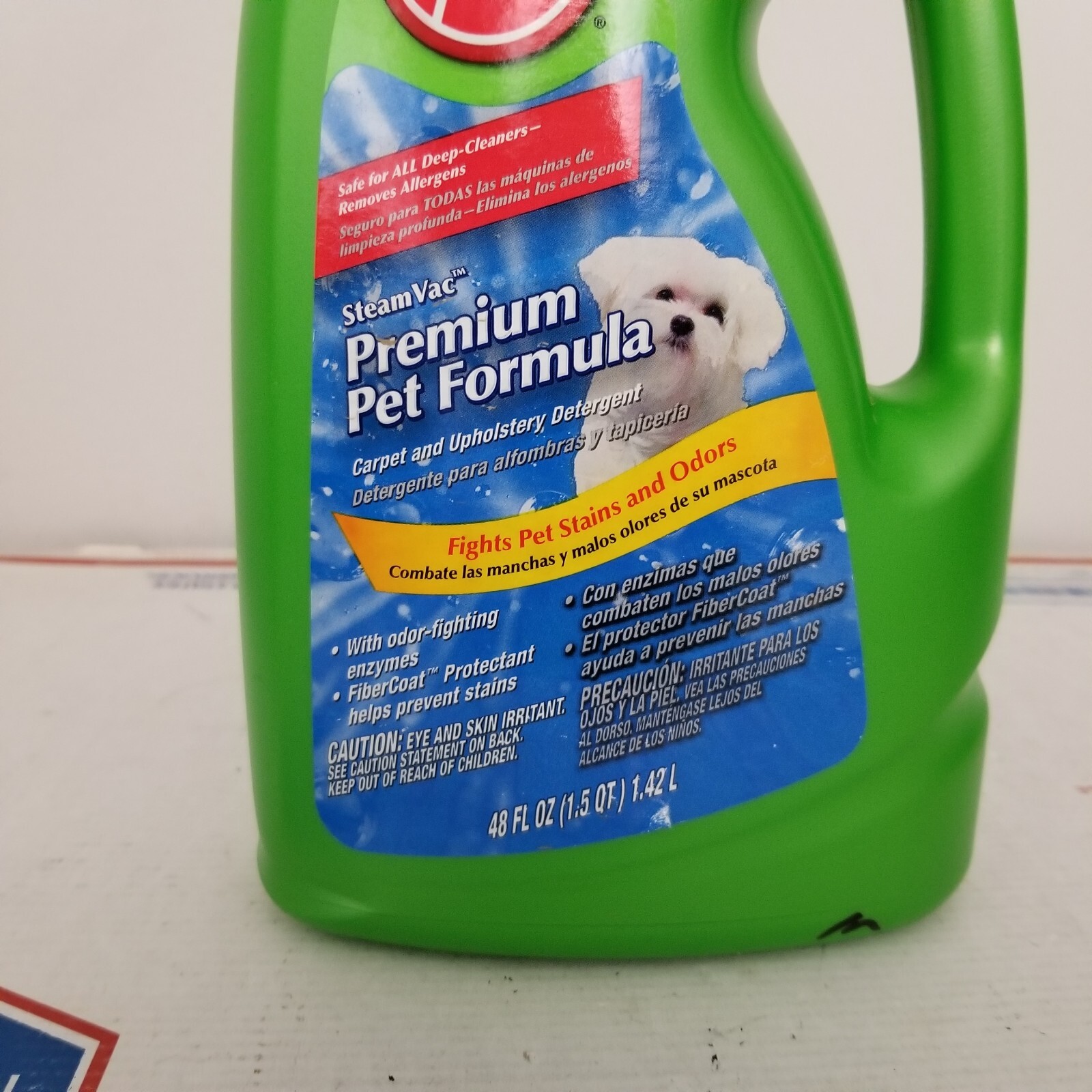 Hoover Steam Vac Premium Pet Formula Detergent Refill 48oz Carpet Upholstery