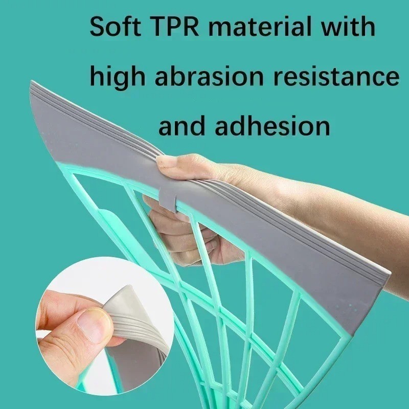 Surface Lightweight Silicone Broom, Squeegee, Pet Hair Remover, Indoor Cleaning
