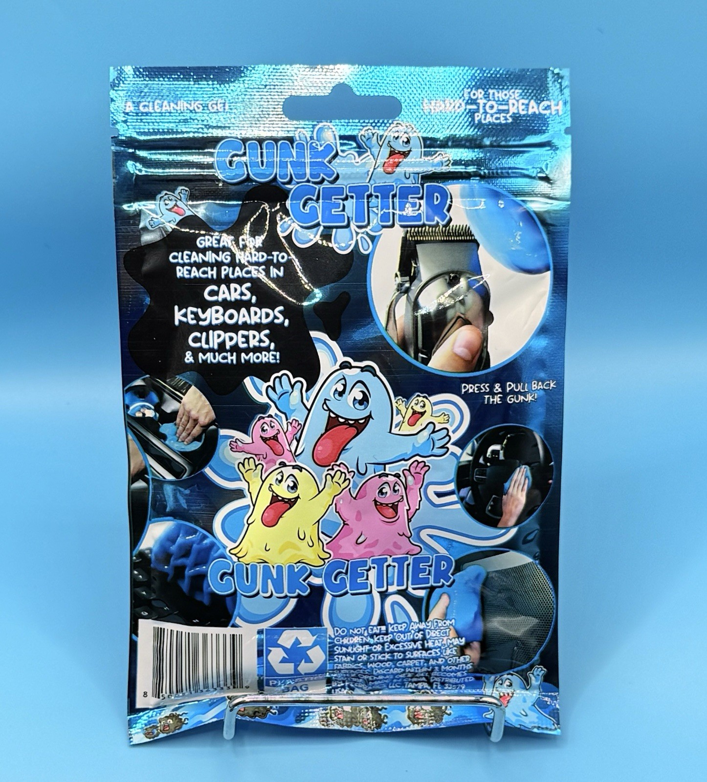 Cleaning Gel for Car Detailing Putty Car Vent Cleaner Putty Gel GUNK GETTER 2 Pk
