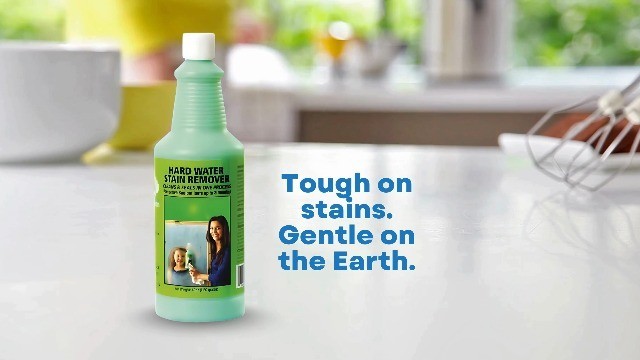 Hard Water Stain Remover 20.3 oz – Powerful Cleaner for Glass, Tile & Fixtures