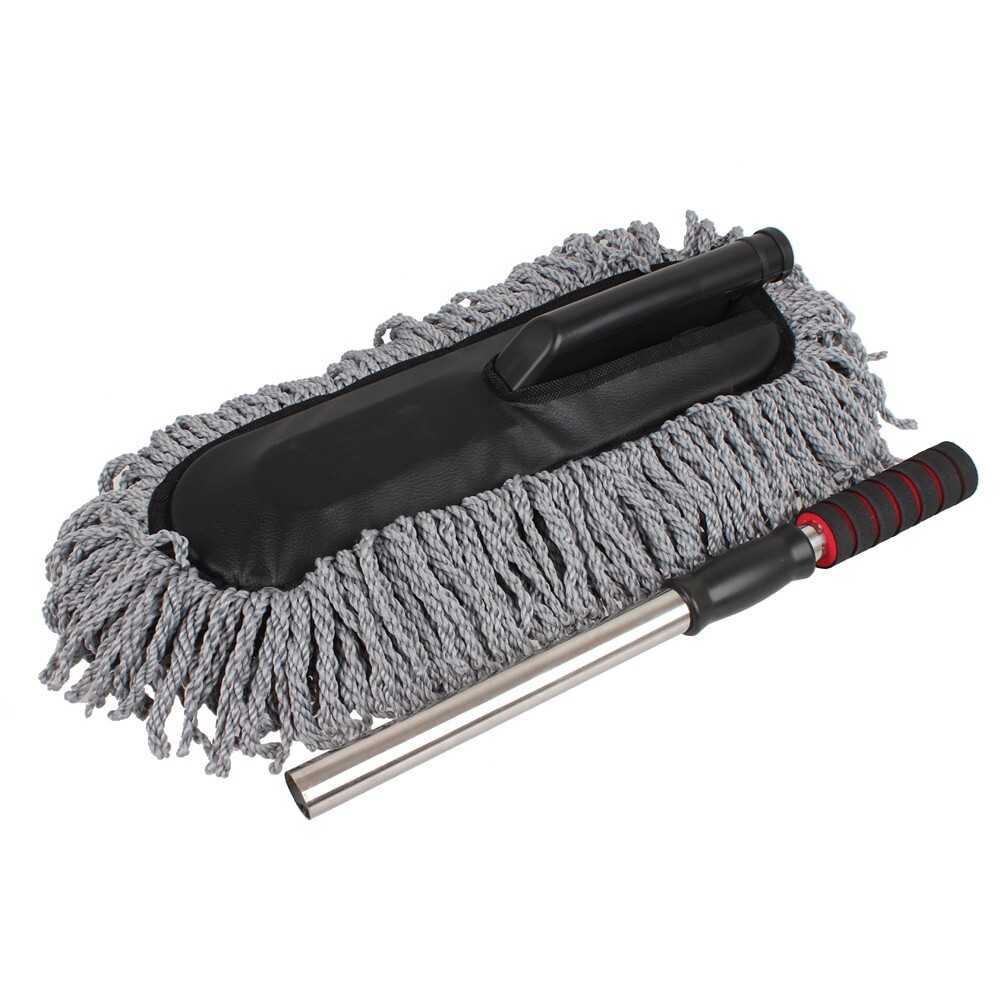 Retractable Car Cleaning Brush Detachable Car Duster Microfiber Duster 28.54-34”