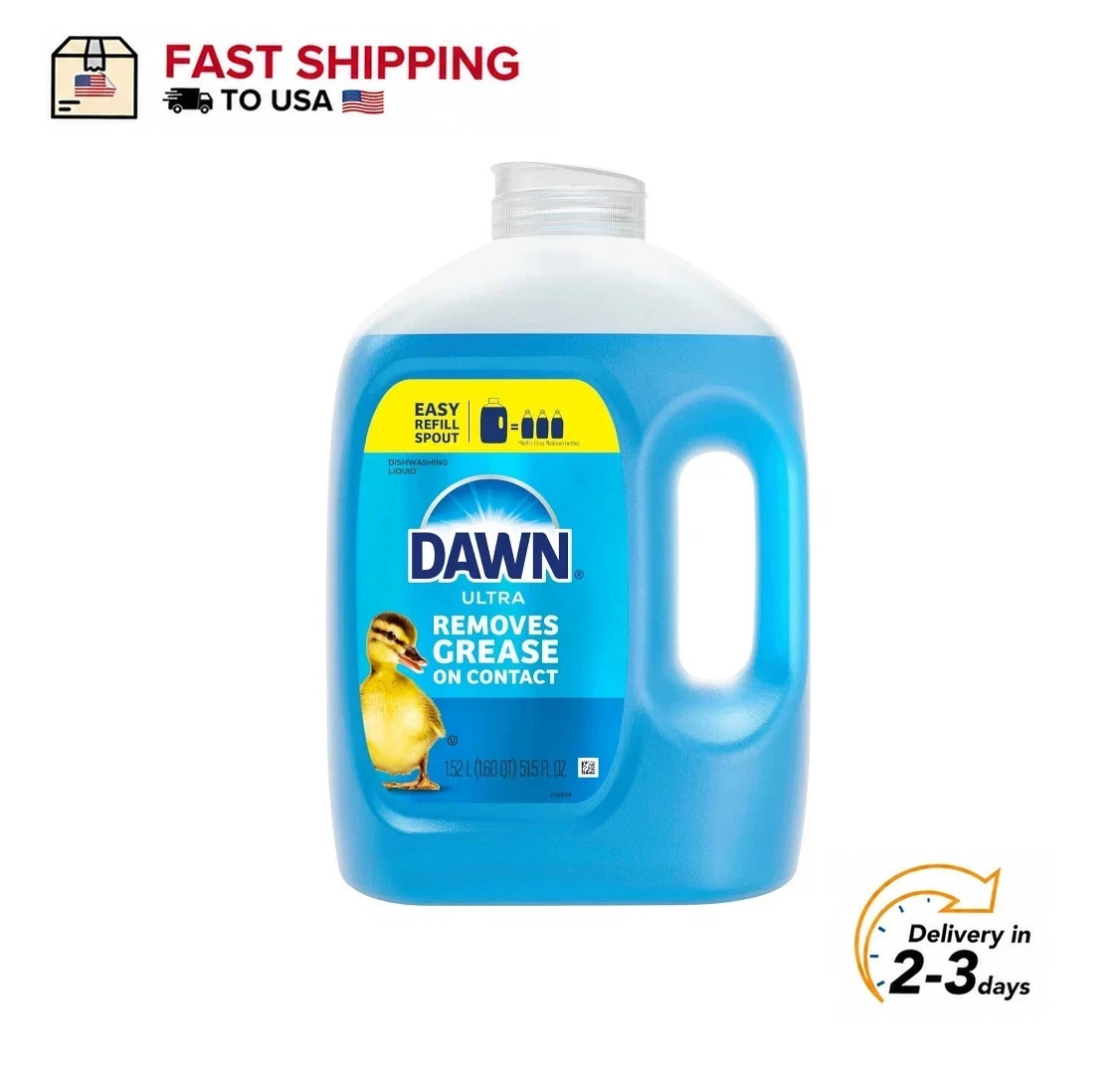 Dawn Ultra Original Dish Soap Refill Jug Large Size 51.5 oz