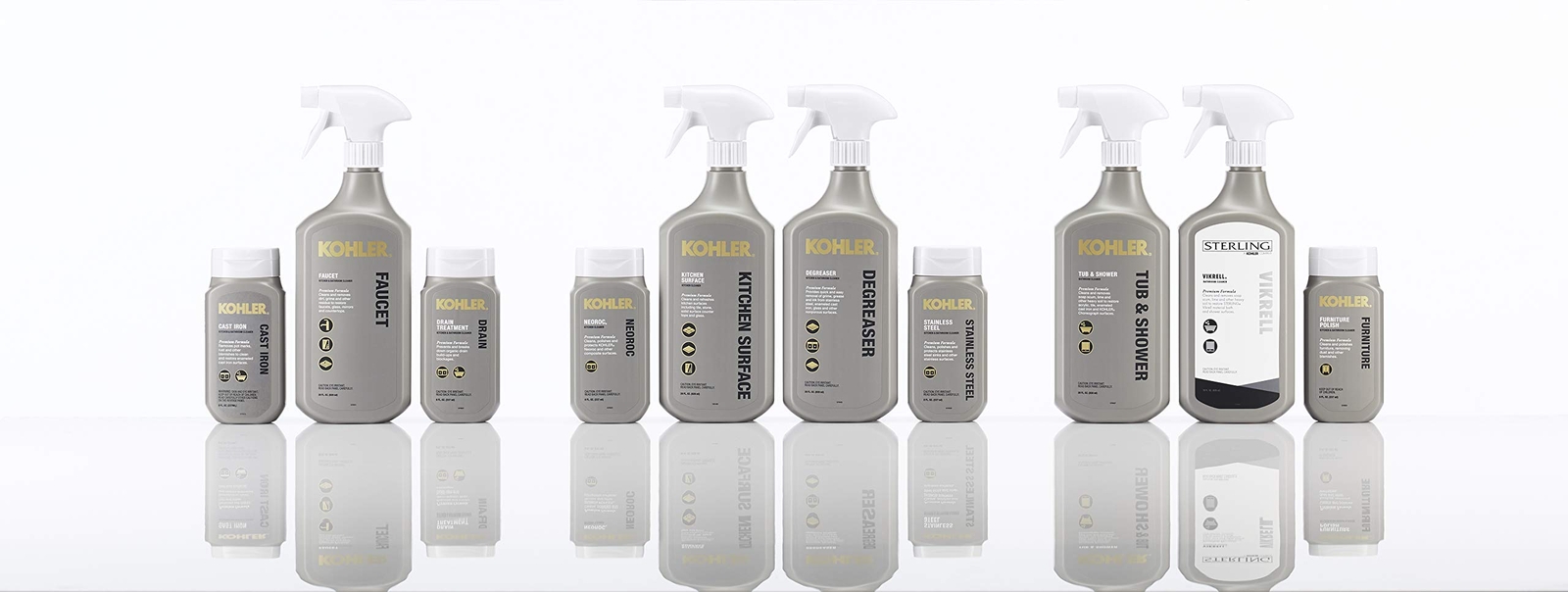 Kohler Premium Bathroom Cleaner 28 Fl Oz Removes Soap Scum and Grease