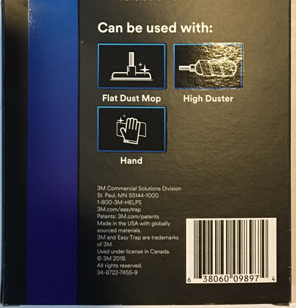 NEW 8 Sheet Pkg – 3M Dry Sweep & Dust Sheets Trap Dust, Dirt & Sand 5 In x 6 In