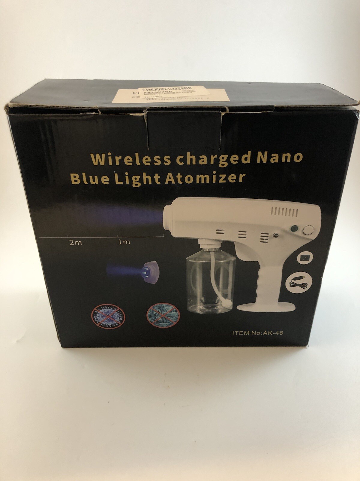 Wireless Charged Nano Blue Light Atomizer, For Sanitizing Untested Gs16