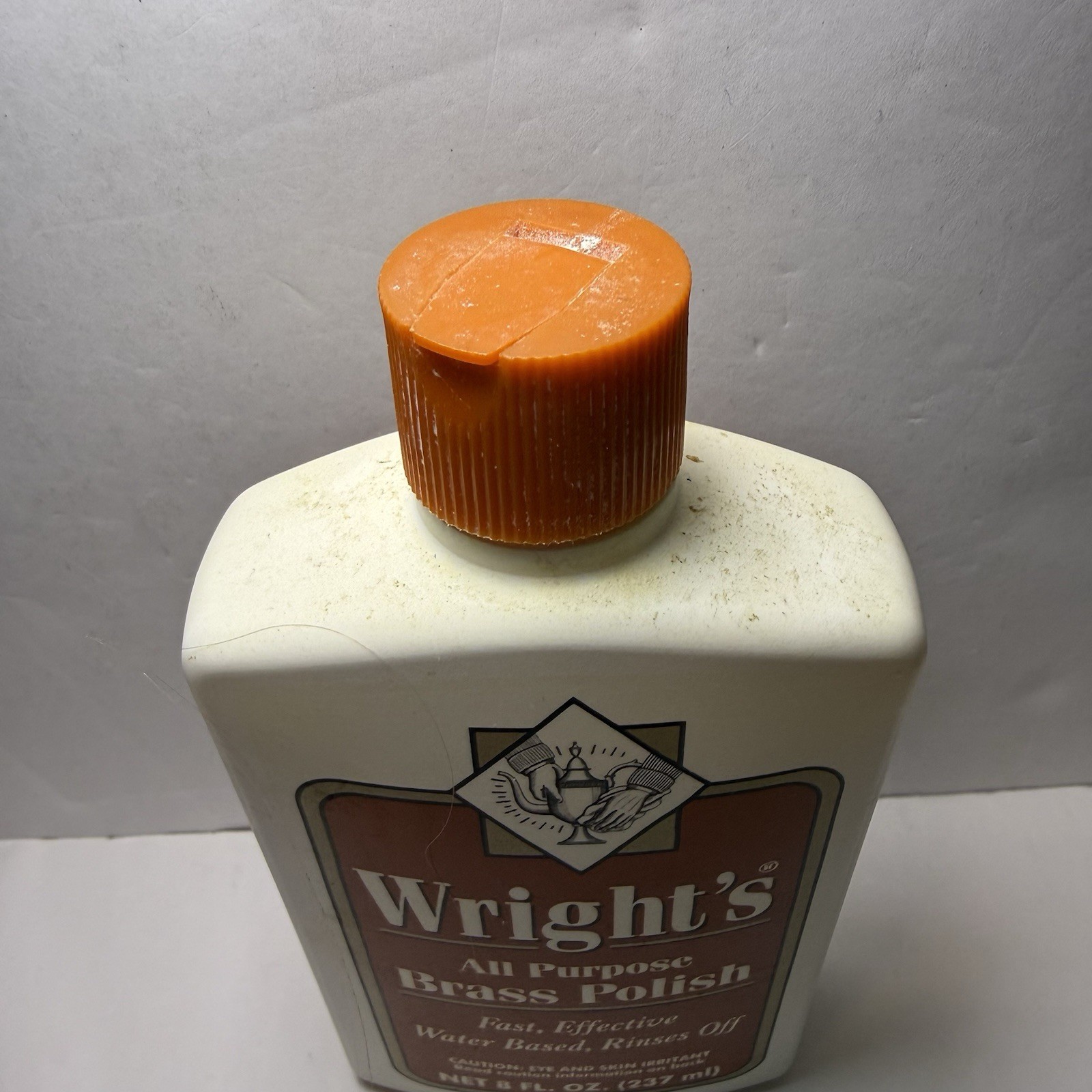 Wright’s All Purpose Brass Polish 8oz Full Vintage Discontinued