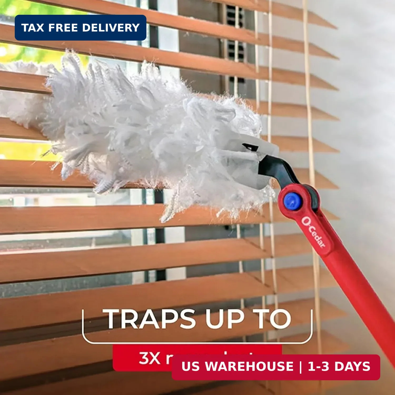 O-Cedar Flex & Catch Heavy Duty Dusting Kit with 15 Disposable Duster Refills |