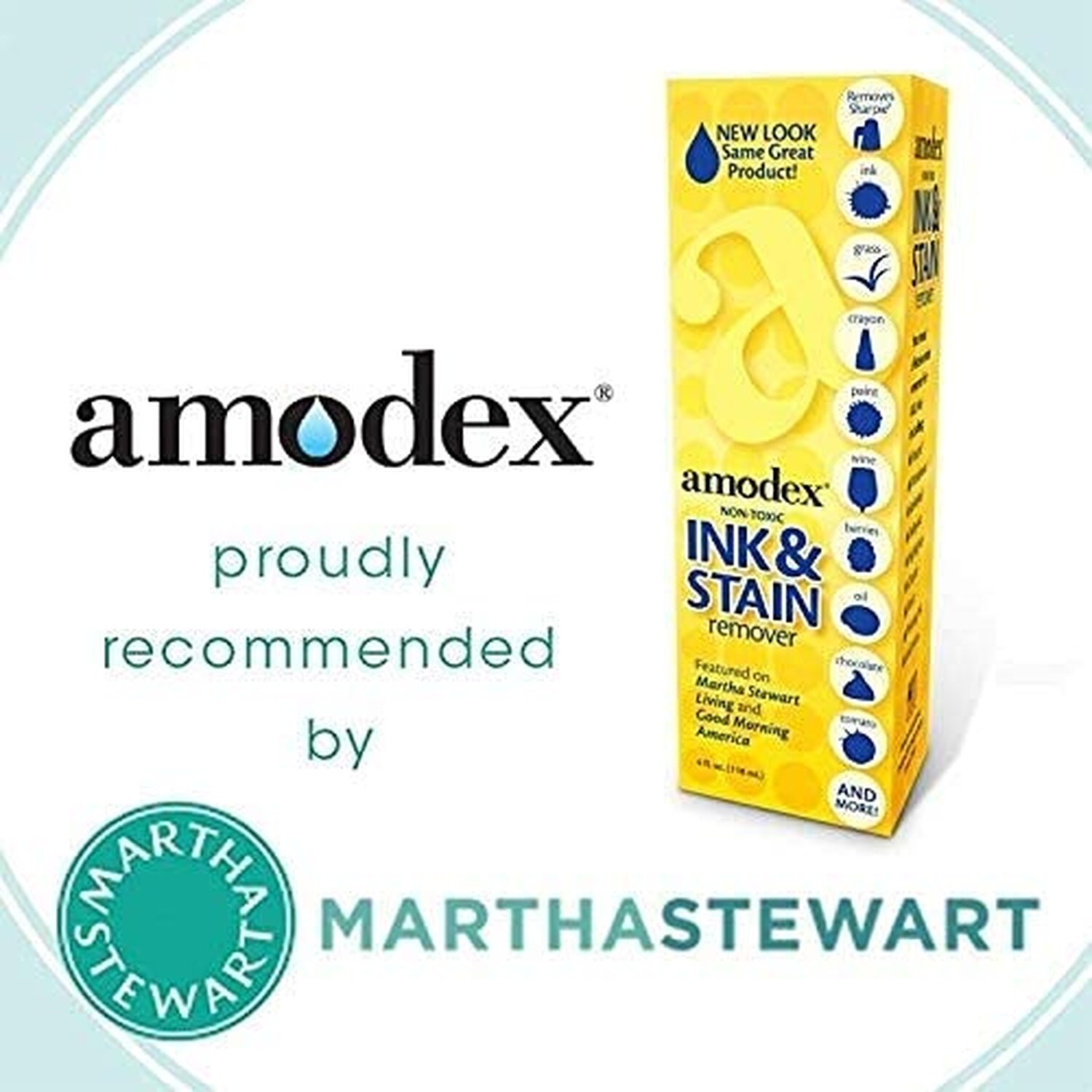 Amodex Ink & Stain Remover 1oz Bottle 1 Fl Oz (Pack of 1)