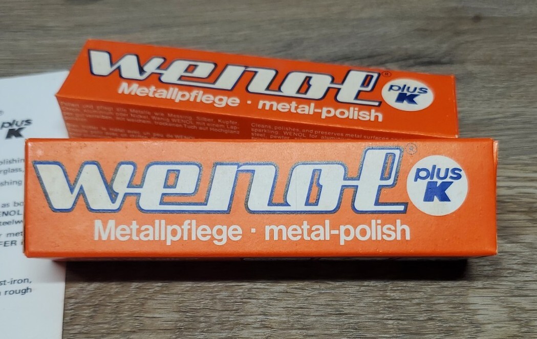 Original Red Wenol Plus K 2 Pack 50g FASTEST SHIPPING!!!! NOS WITH INSTRUCTIONS