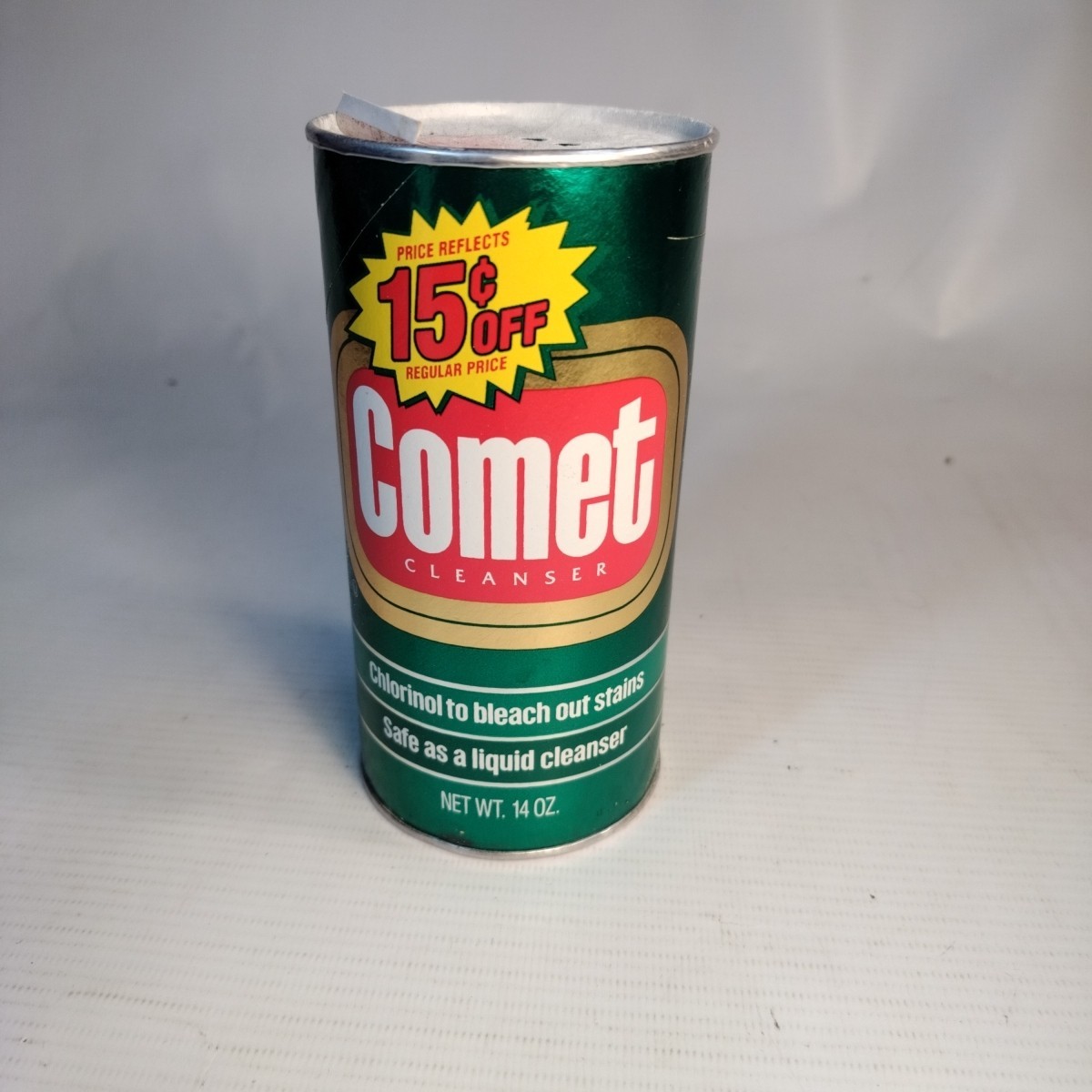 Comet Bleach Out Stains Vintage That Weight 14 Oz 1980’s