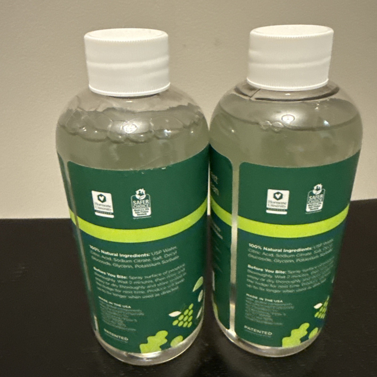 JOY CleanBoss Eat Cleaner Fruit & Veggie Wash 2 Bottles