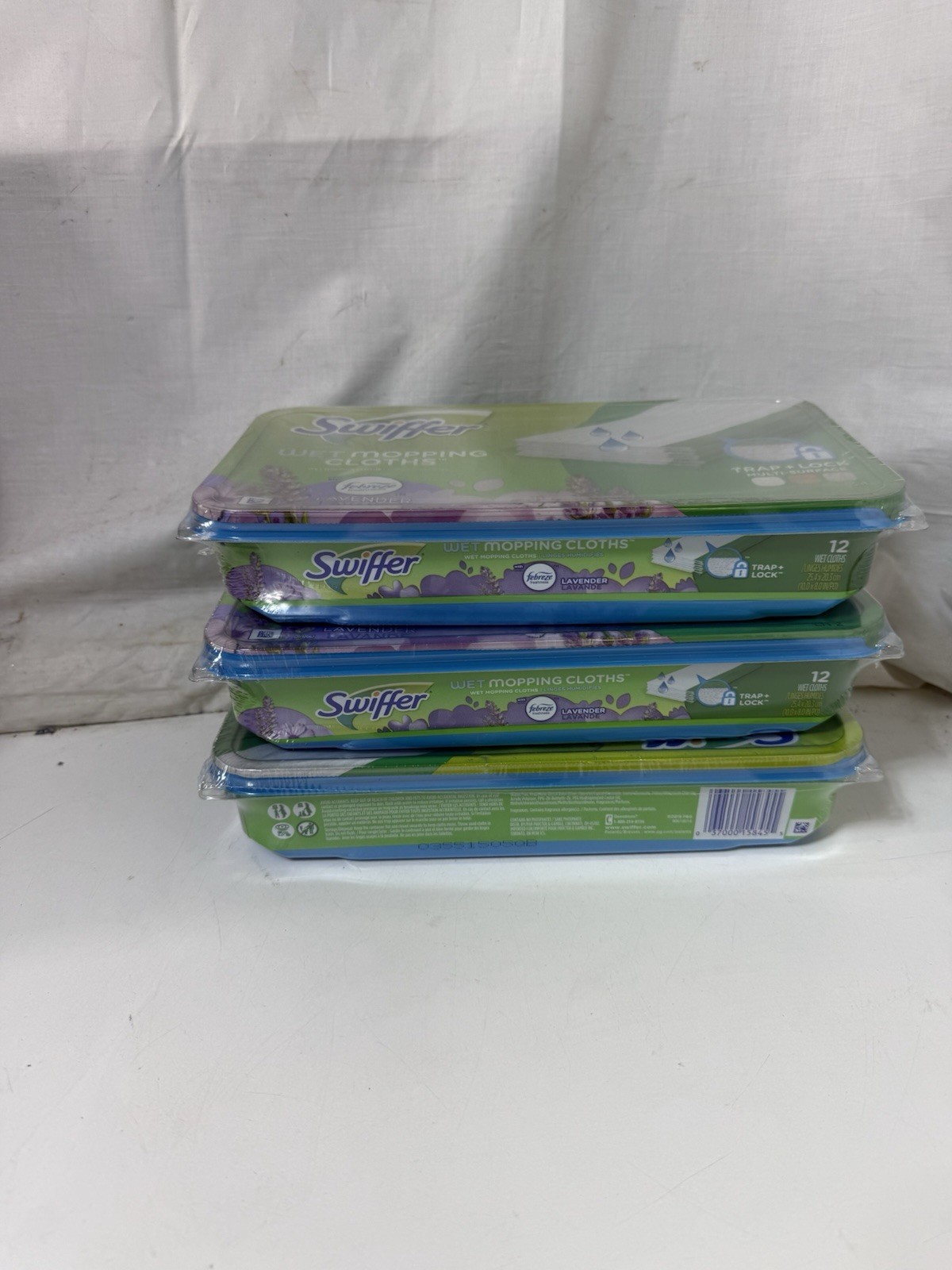 Swiffer Sweeper Wet Refills Febreze Lavender Vanilla 55311 Bulk Case Pack 1-36ct