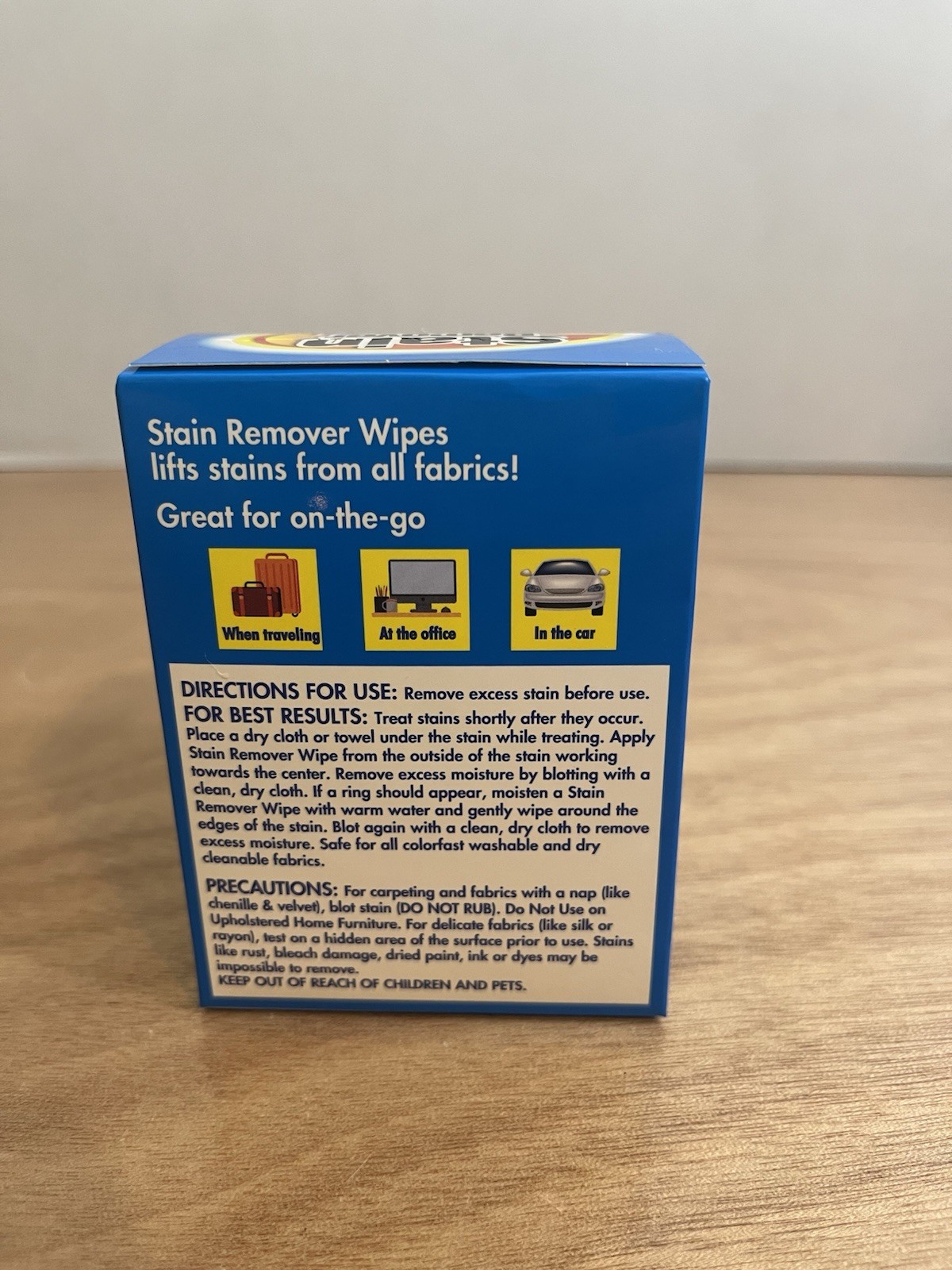 Stain Remover Wipes