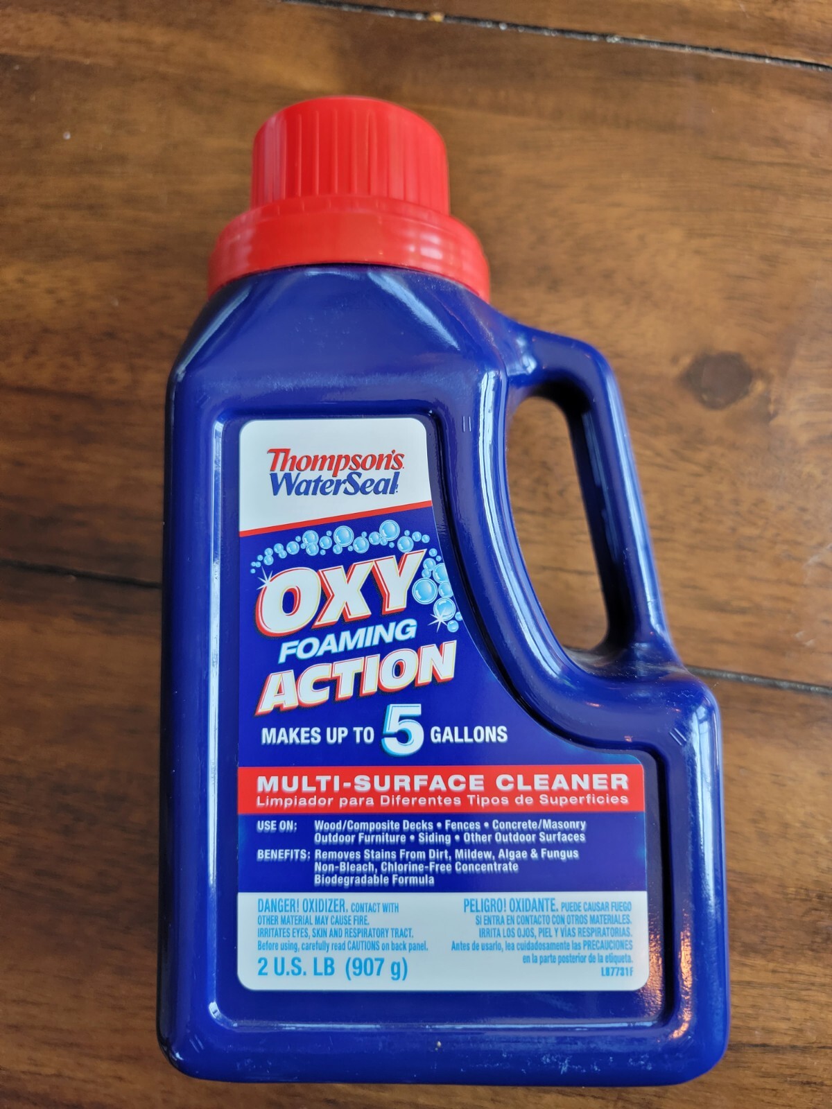 Thompson’s WaterSeal Oxy Foaming Action Exterior Cleaner Discontinued 2 Lbs Blue