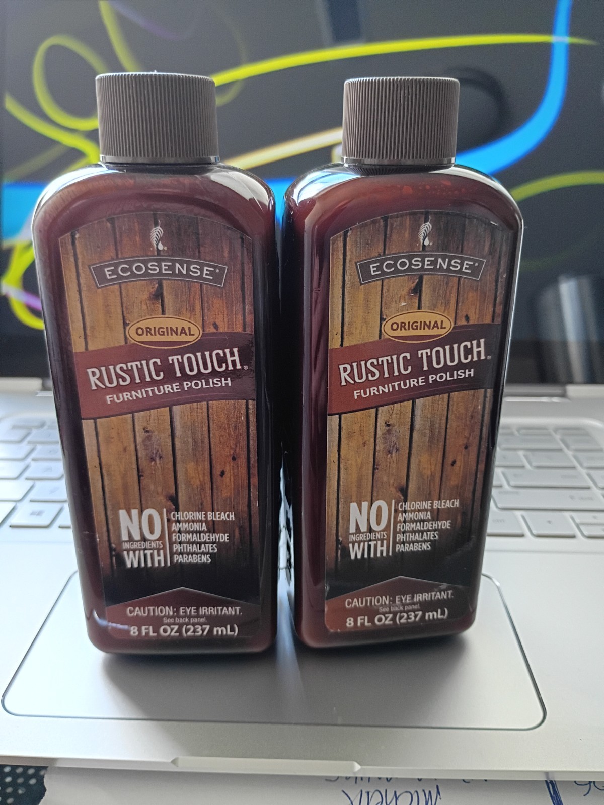 Lot Of 2–Melaleuca Ecosense Rustic Touch Furniture Polish 8 Fl Oz SEALED