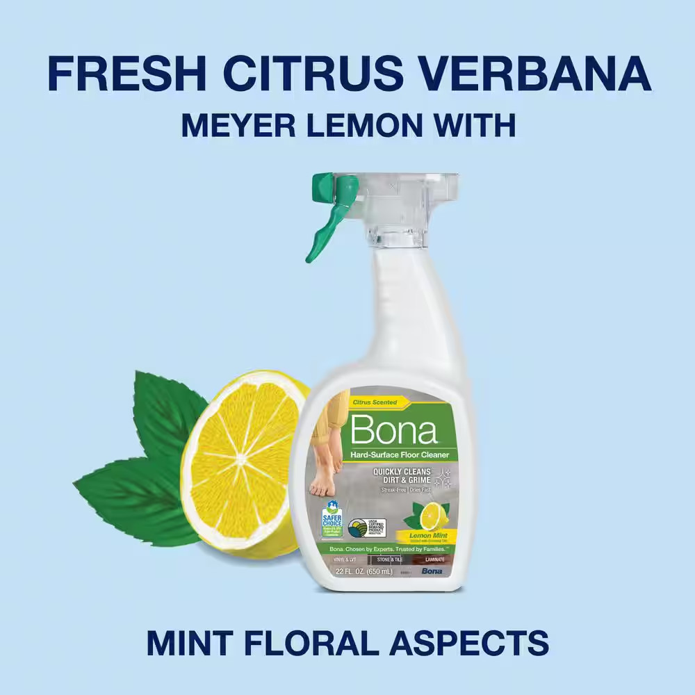 32 Oz. Lemon Mint Hard-Surface Floor Cleaner
