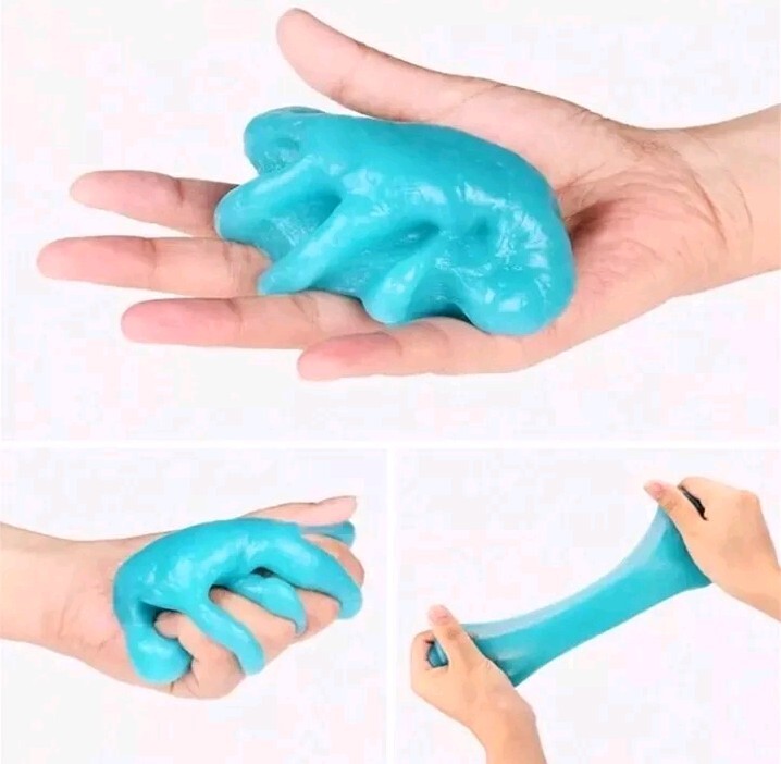 2 Cleaning Gel for Car Kit Dust Car Crevice Cleaner Air Vent Removal Putty