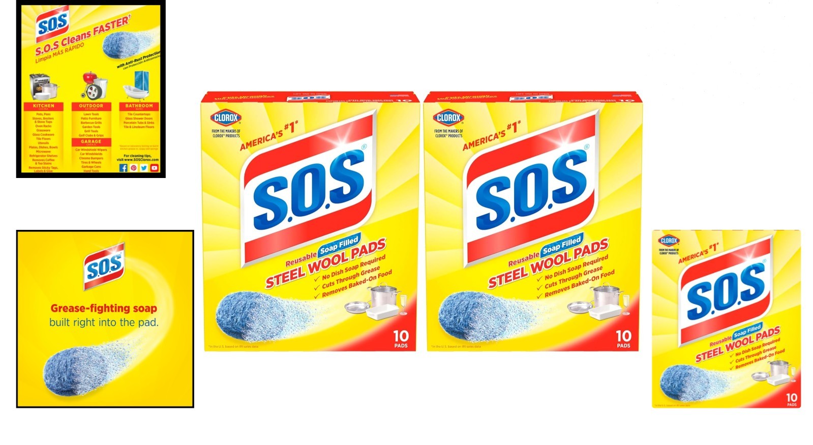 Ultimate Steel Wool Soap Pads – 20 Count for Powerful Cleaning Inside & Out